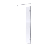 Nuie 8mm Wetroom Return Screen Chrome WRS030H