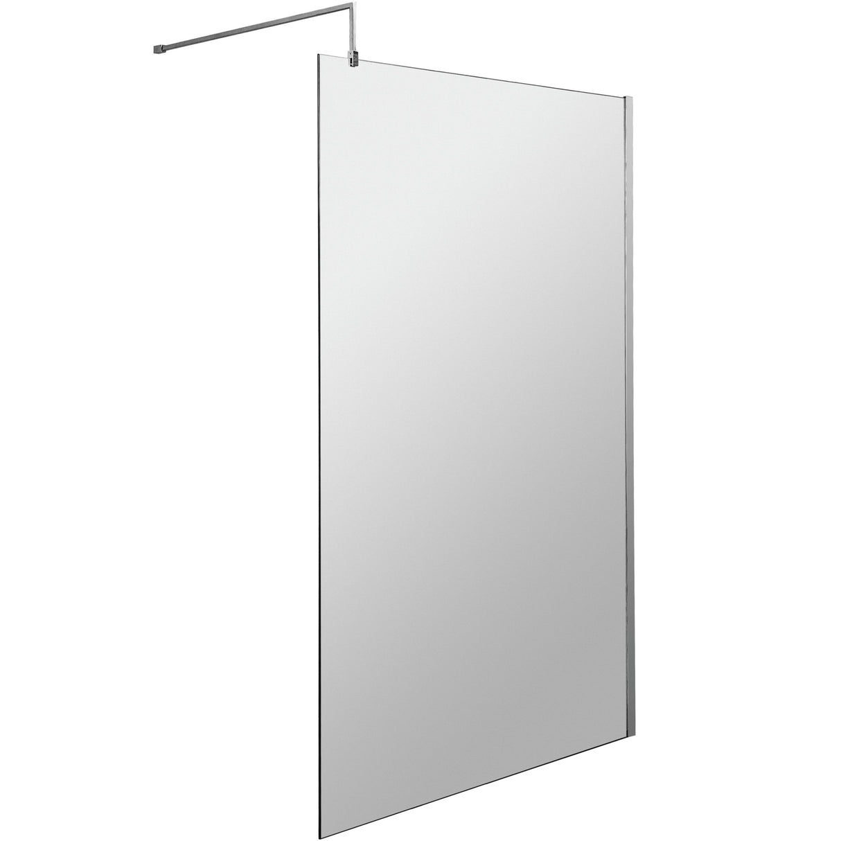Hudson Reed 8mm Wetroom Screen Chrome WRSB1000