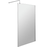 Hudson Reed 8mm Wetroom Screen Chrome WRSB1000