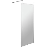 Hudson Reed 8mm Wetroom Screen Chrome WRSB800