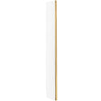 Hudson Reed 8mm Wetroom Return Screen Brushed Brass WRSBB250