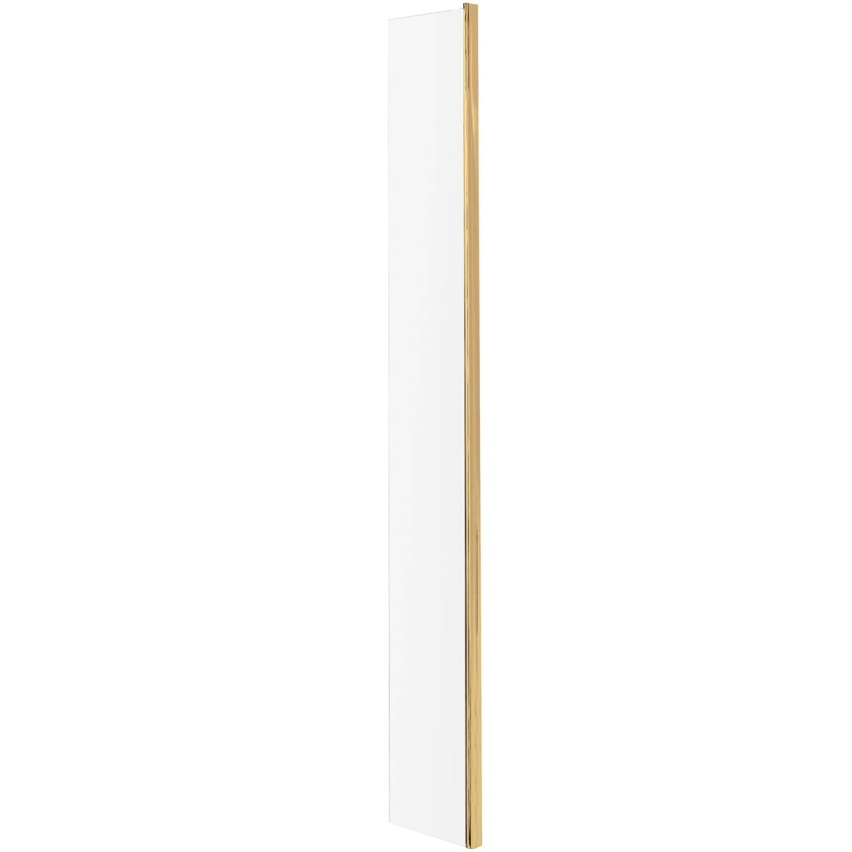 Hudson Reed 8mm Wetroom Return Screen Brushed Brass WRSBB250