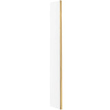 Hudson Reed 8mm Wetroom Return Screen Brushed Brass WRSBB250