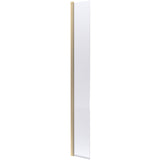 Hudson Reed 8mm Wetroom Return Screen Brushed Brass WRSBB30HC