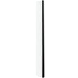 Hudson Reed 8mm Wetroom Return Screen Matt Black WRSBP250