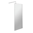 Nuie 8mm Wetroom Screen Chrome WRSC070