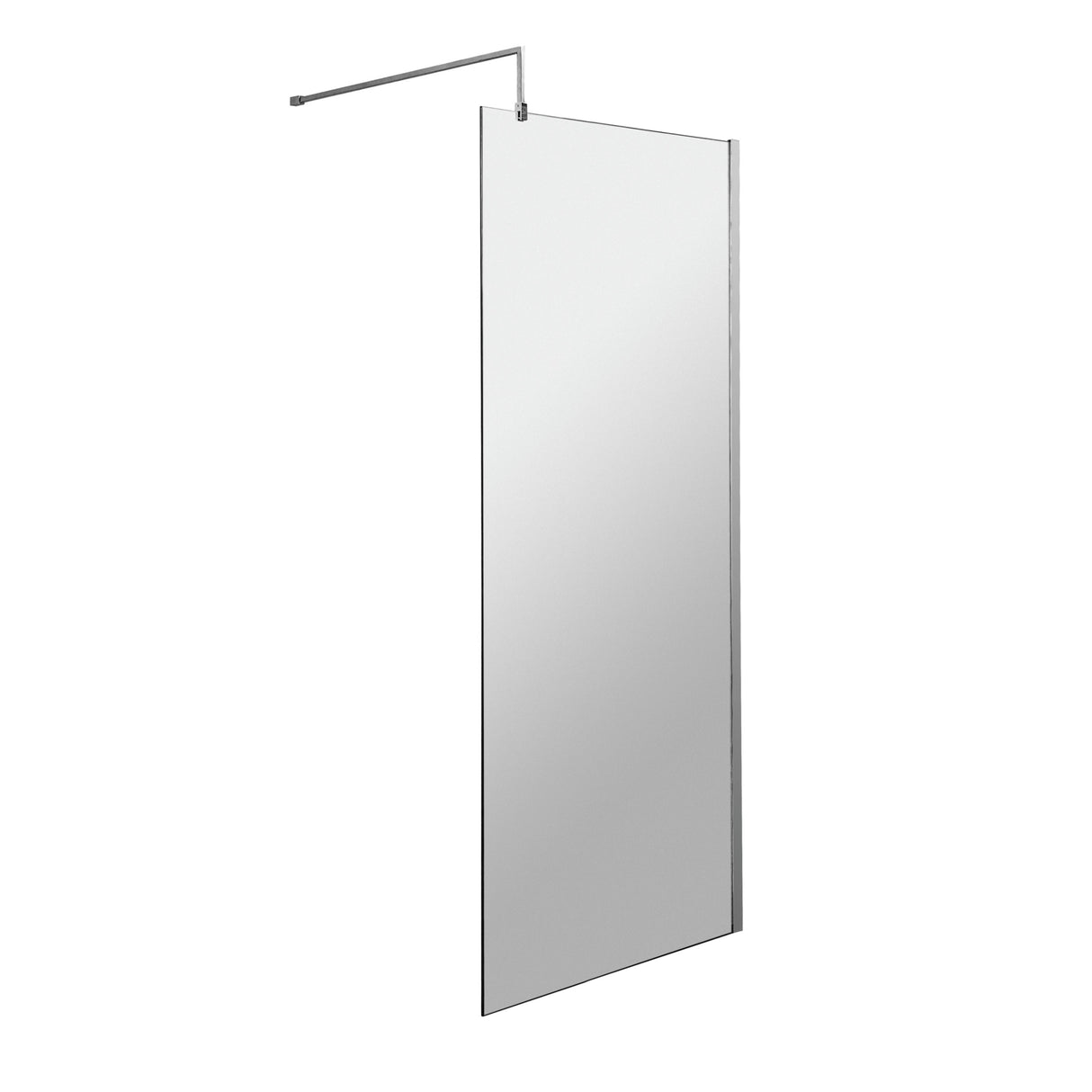 Nuie 8mm Wetroom Screen Chrome WRSC080