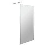Nuie 8mm Wetroom Screen Chrome WRSC090