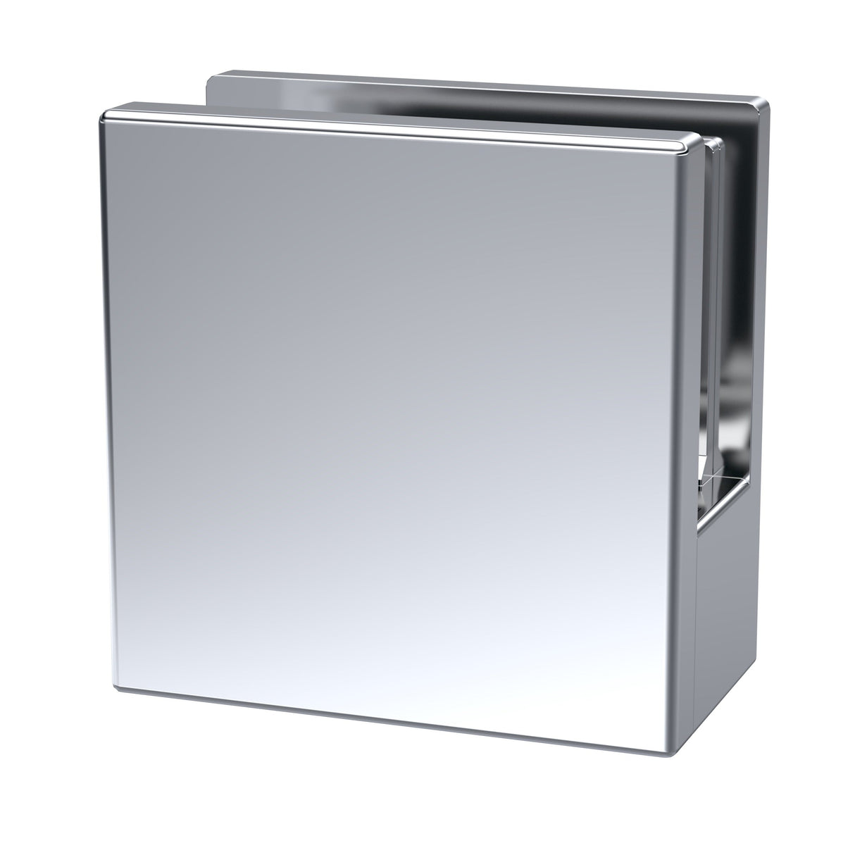 Nuie Wetroom Screen Support Foot & Wall Bracket Chrome WRSF001