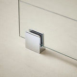 Nuie Wetroom Screen Support Foot & Wall Bracket Chrome WRSF001 LS