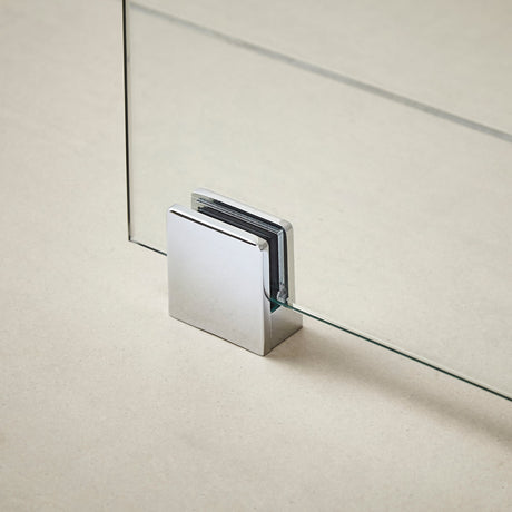 Nuie Wetroom Screen Support Foot & Wall Bracket Chrome WRSF001 LS