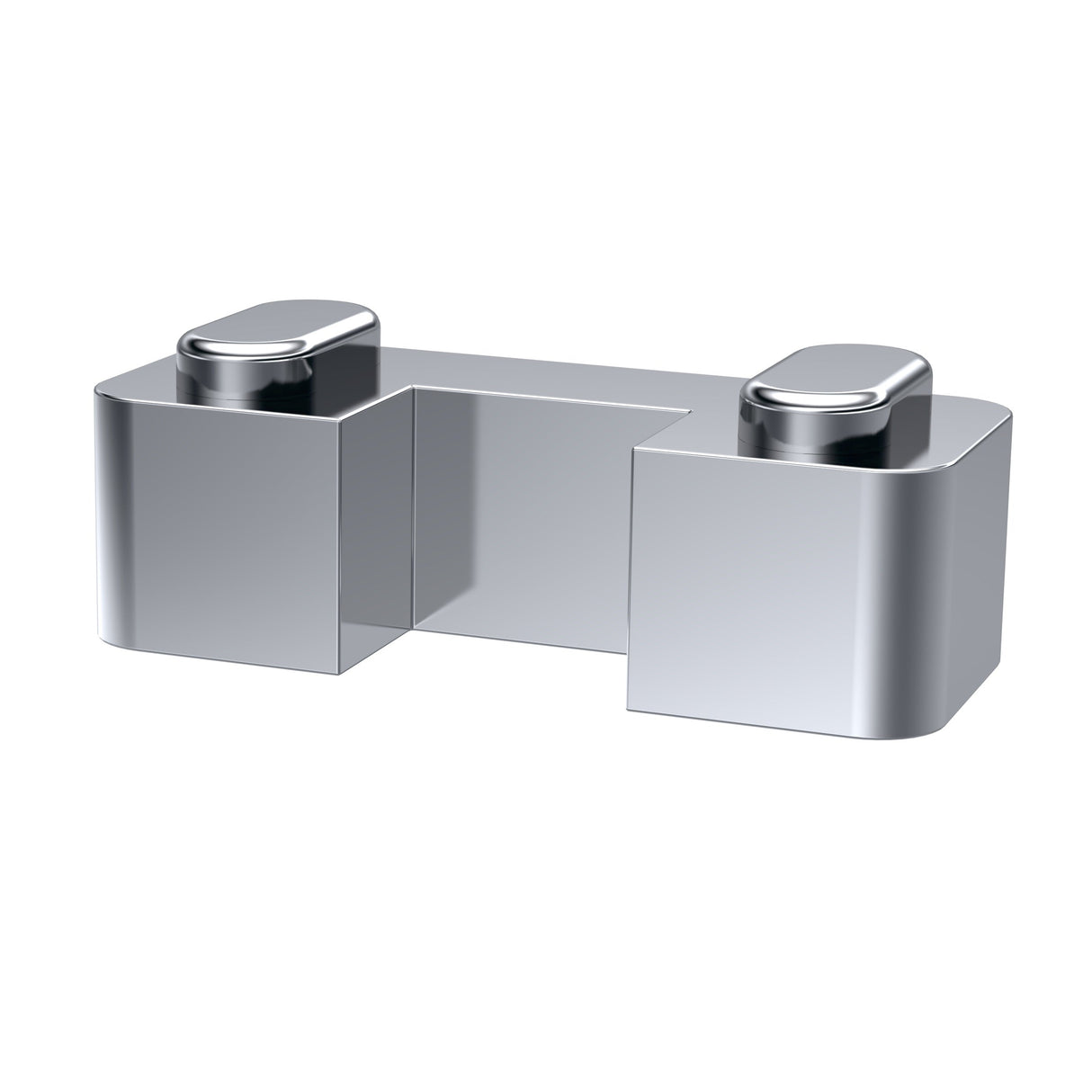 Nuie Wetroom Screen Retainer Support Foot Chrome WRSF003