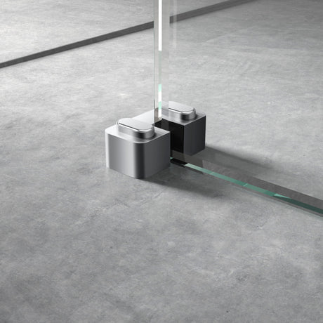 Nuie Wetroom Screen Retainer Support Foot Chrome WRSF003 LS