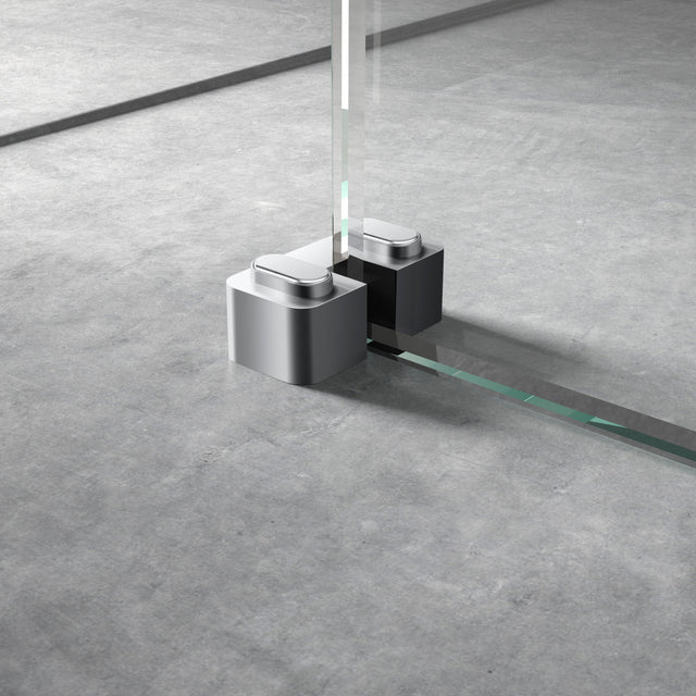 Nuie Wetroom Screen Retainer Support Foot Chrome WRSF003 LS