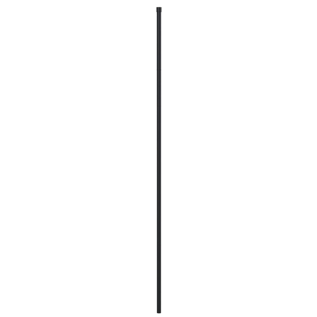 Nuie Wetroom Screen 3000mm Ceiling Post Matt Black WRSF006