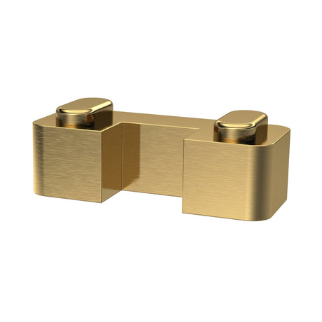 Nuie Wetroom Screen Retainer Support Foot Brushed Brass WRSF017