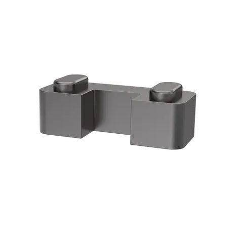 Nuie Wetroom Screen Retainer Support Foot Brushed Pewter WRSF039