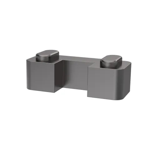 Nuie Wetroom Screen Retainer Support Foot Brushed Pewter WRSF039